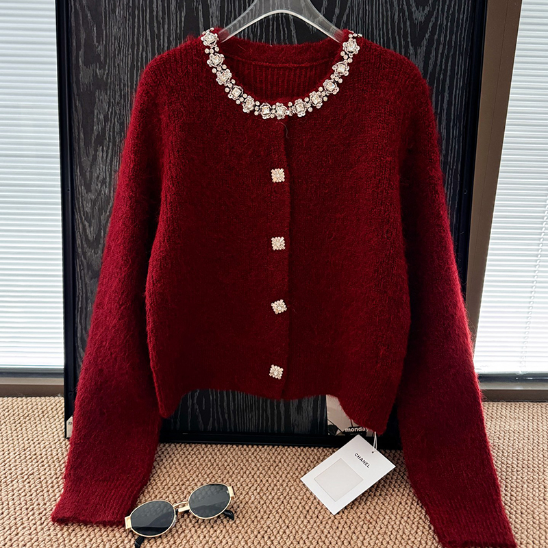 シャネル CHANEL ウールニットカーディガン レディース