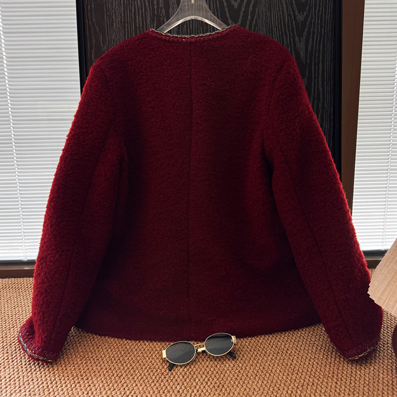 シャネル CHANEL レトロ ダウンウールコート レディース