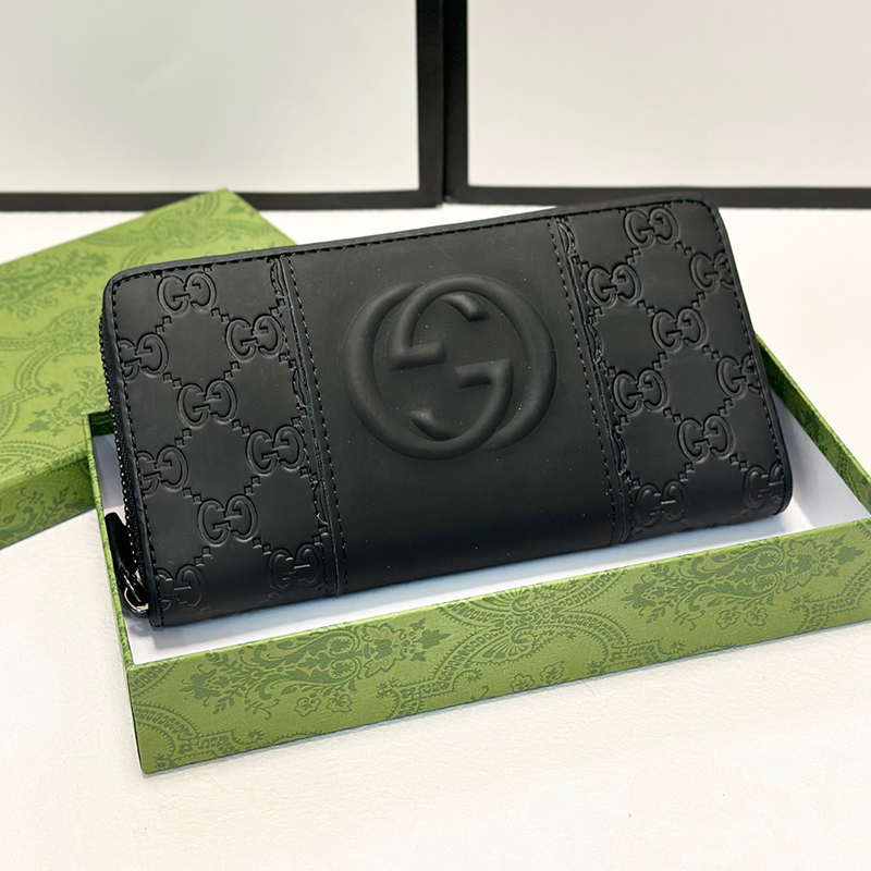グッチ GUCCI 長財布 ファスナー付きメンズ