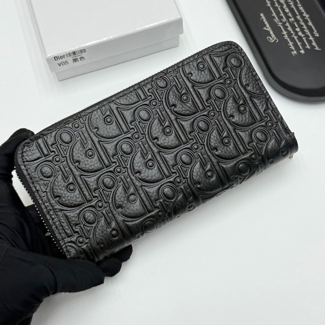 ディオール Dior ロングジップウォレット 長財布 レディース