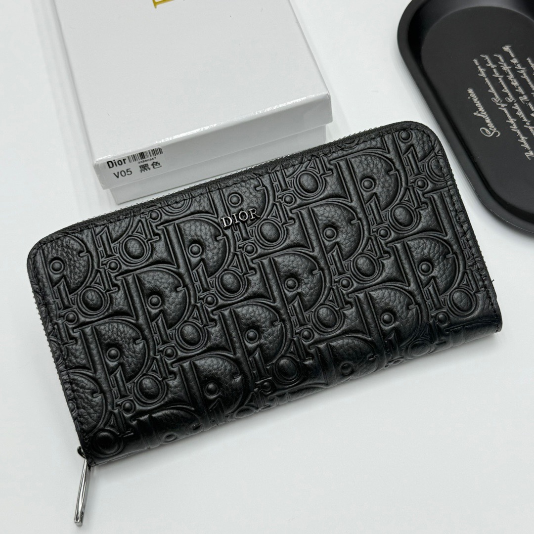 ディオール Dior ロングジップウォレット 長財布 レディース