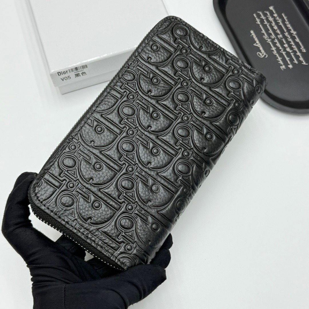ディオール Dior ロングジップウォレット 長財布 レディース