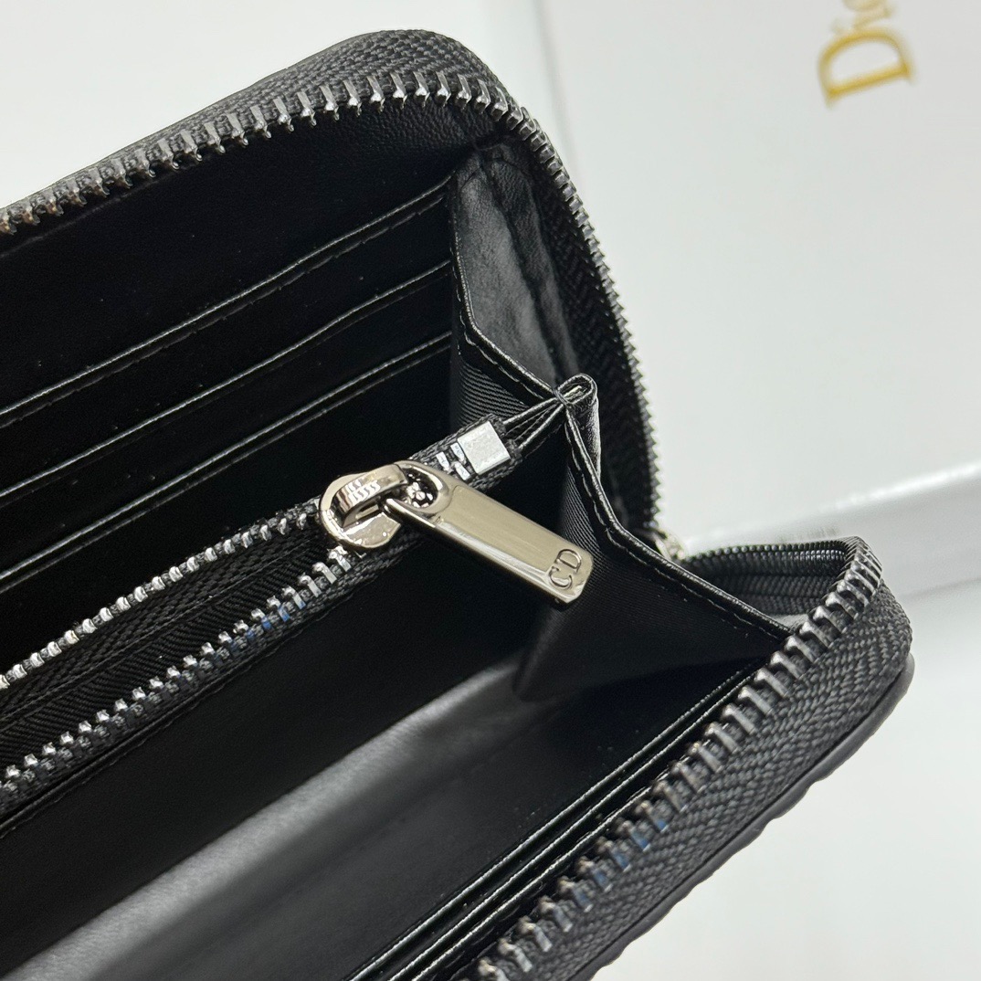 ディオール Dior ロングジップウォレット 長財布 レディース