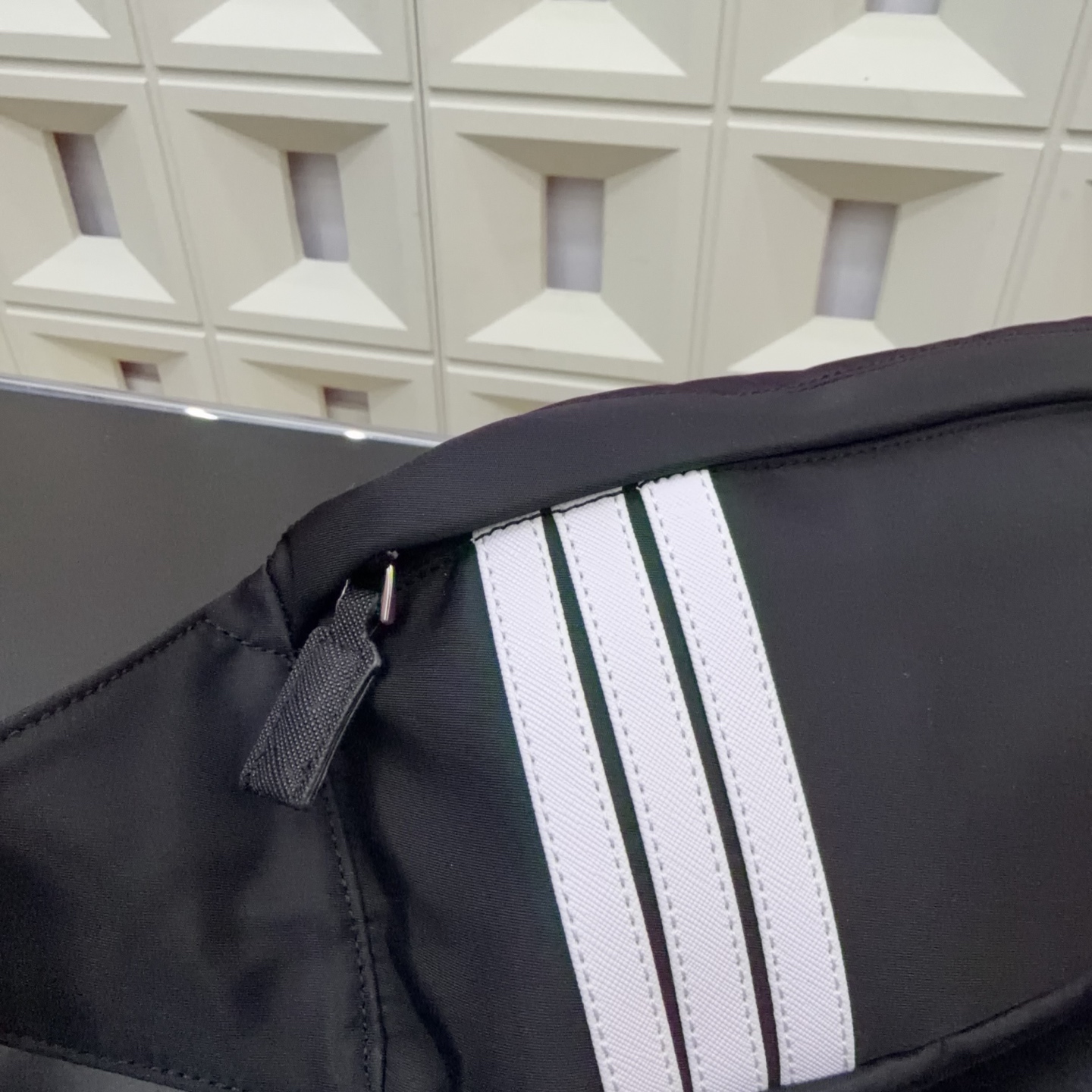 プラダ×アディダス ボディバッグ ナイロン ブラック ユニセックス