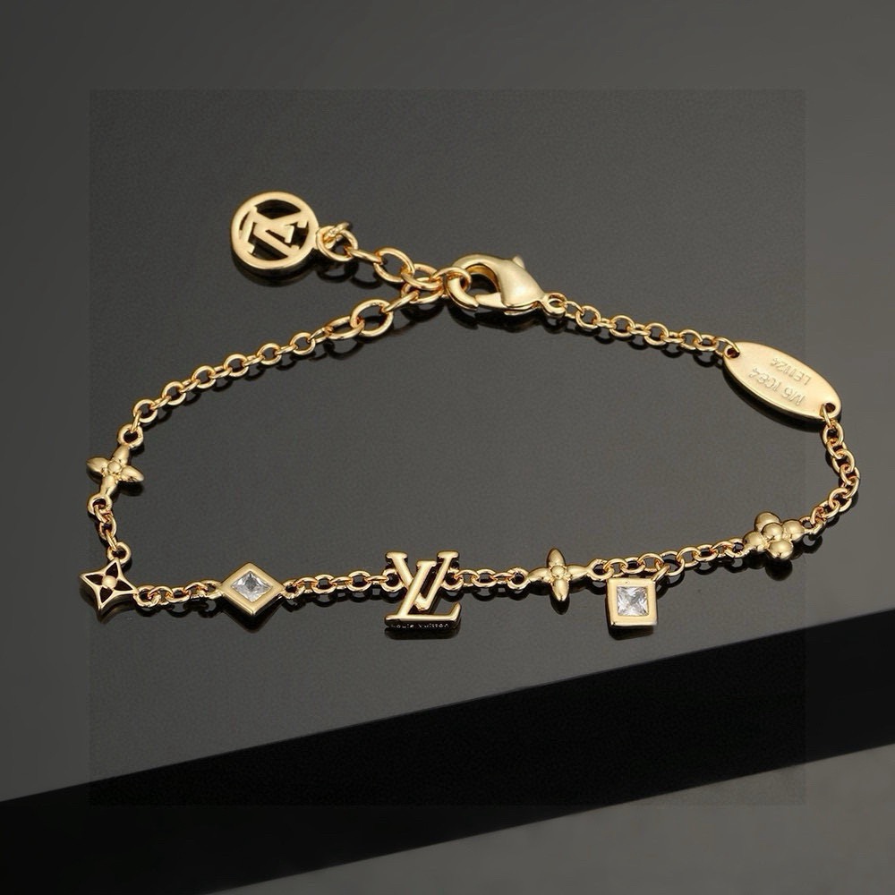 ルイヴィトン Louis Vuitton ブレスレット LV フローラグラム レディース
