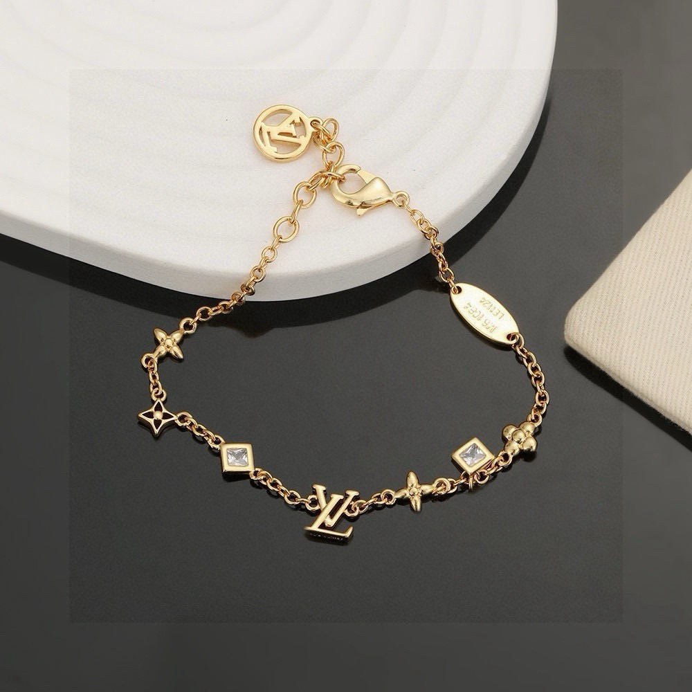 ルイヴィトン Louis Vuitton ブレスレット LV フローラグラム レディース