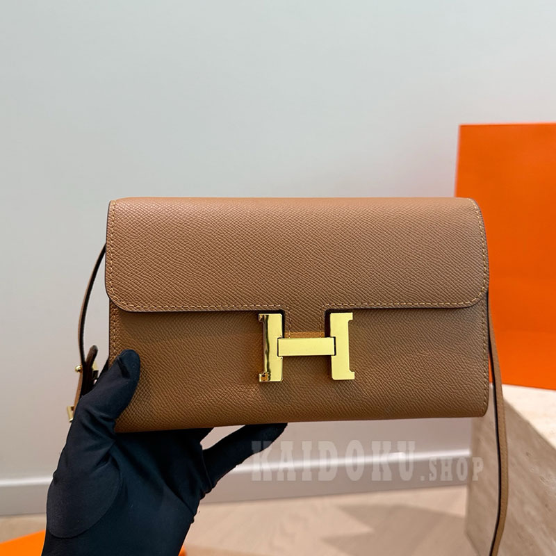 エルメス HERMES レザー ショルダーバッグ 9色 ゴールド金具 レディース