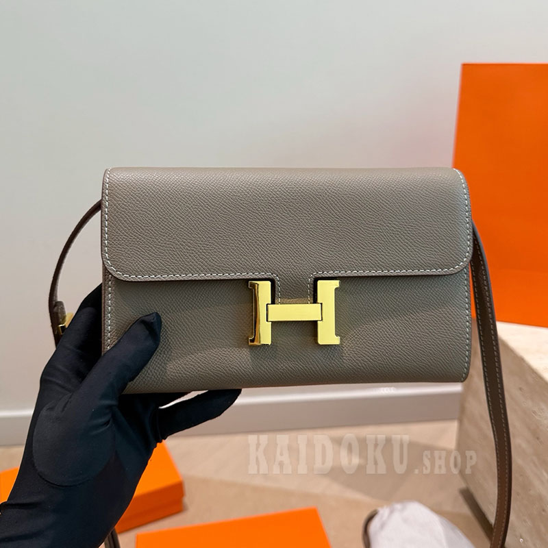 エルメス HERMES レザー ショルダーバッグ 9色 ゴールド金具 レディース