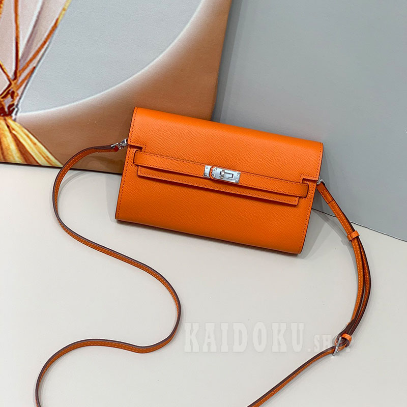 エルメス HERMES ケリーウォレット ショルダーバッグ6色 レディース