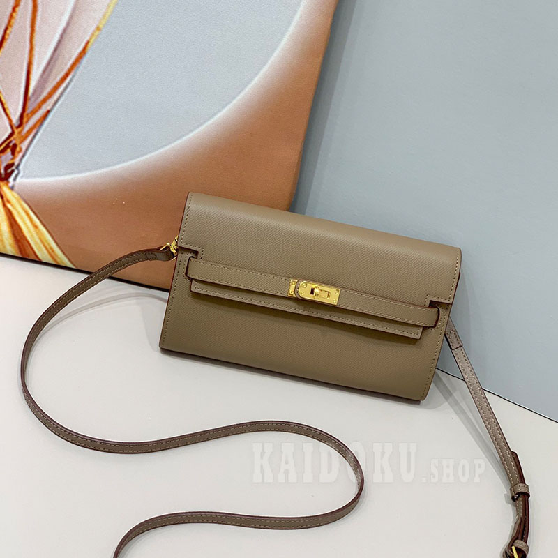 エルメス HERMES ケリーウォレット ショルダーバッグクロスボディバッグ レディース