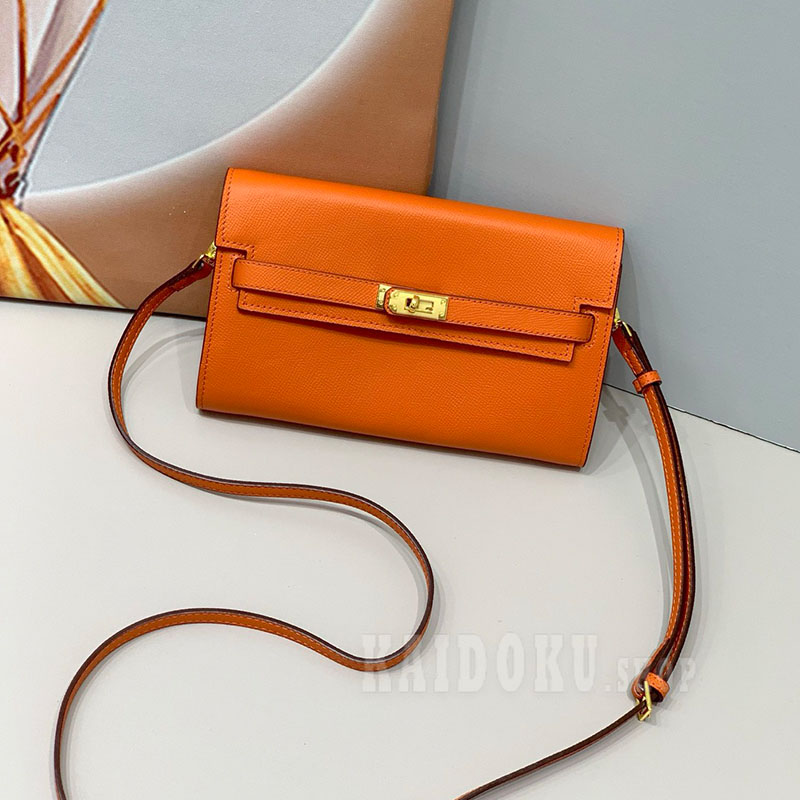 エルメス HERMES ケリーウォレット ショルダーバッグクロスボディバッグ レディース
