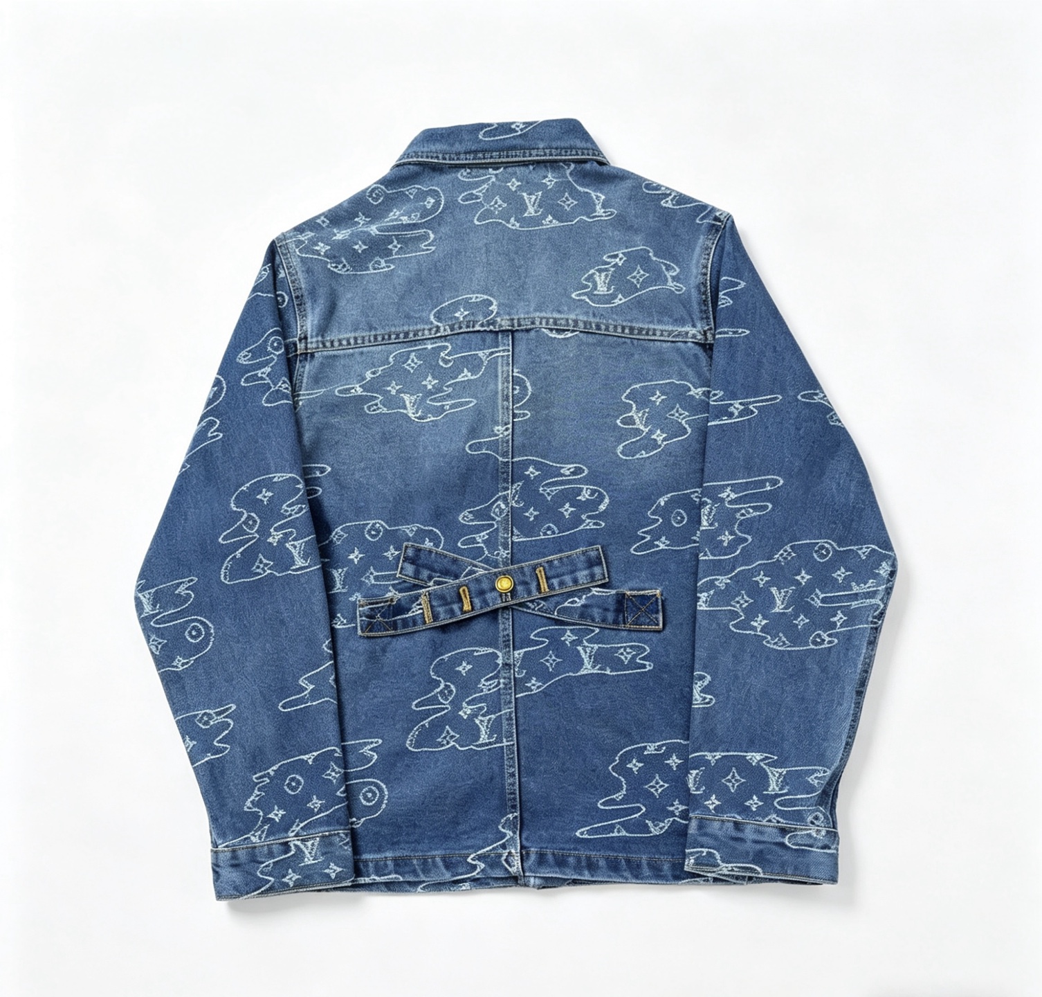 ルイヴィトン LOUIS VUITTON デニム ワークウェアブルゾン＆スケート