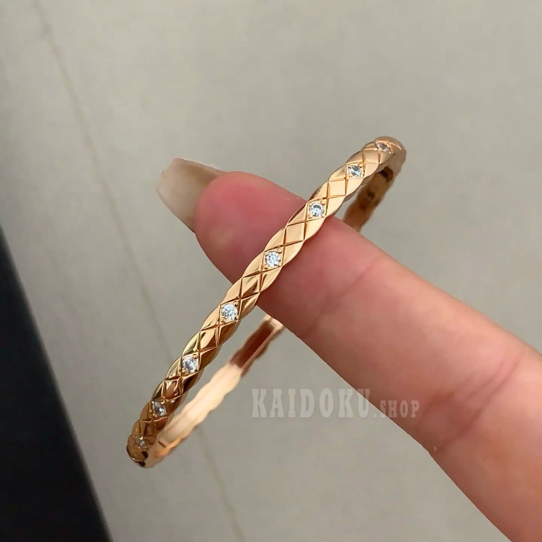 シャネル CHANEL バングル ブレスレット 3色 レディース