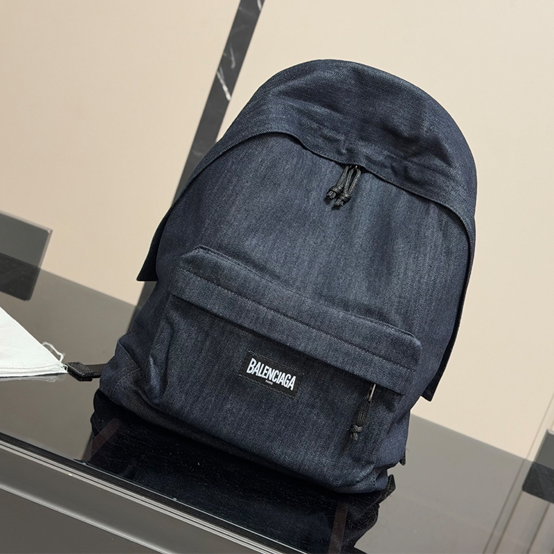 バレンシアガ BALENCIAGA デニム バックパックレディース メンズ リュックバッグ