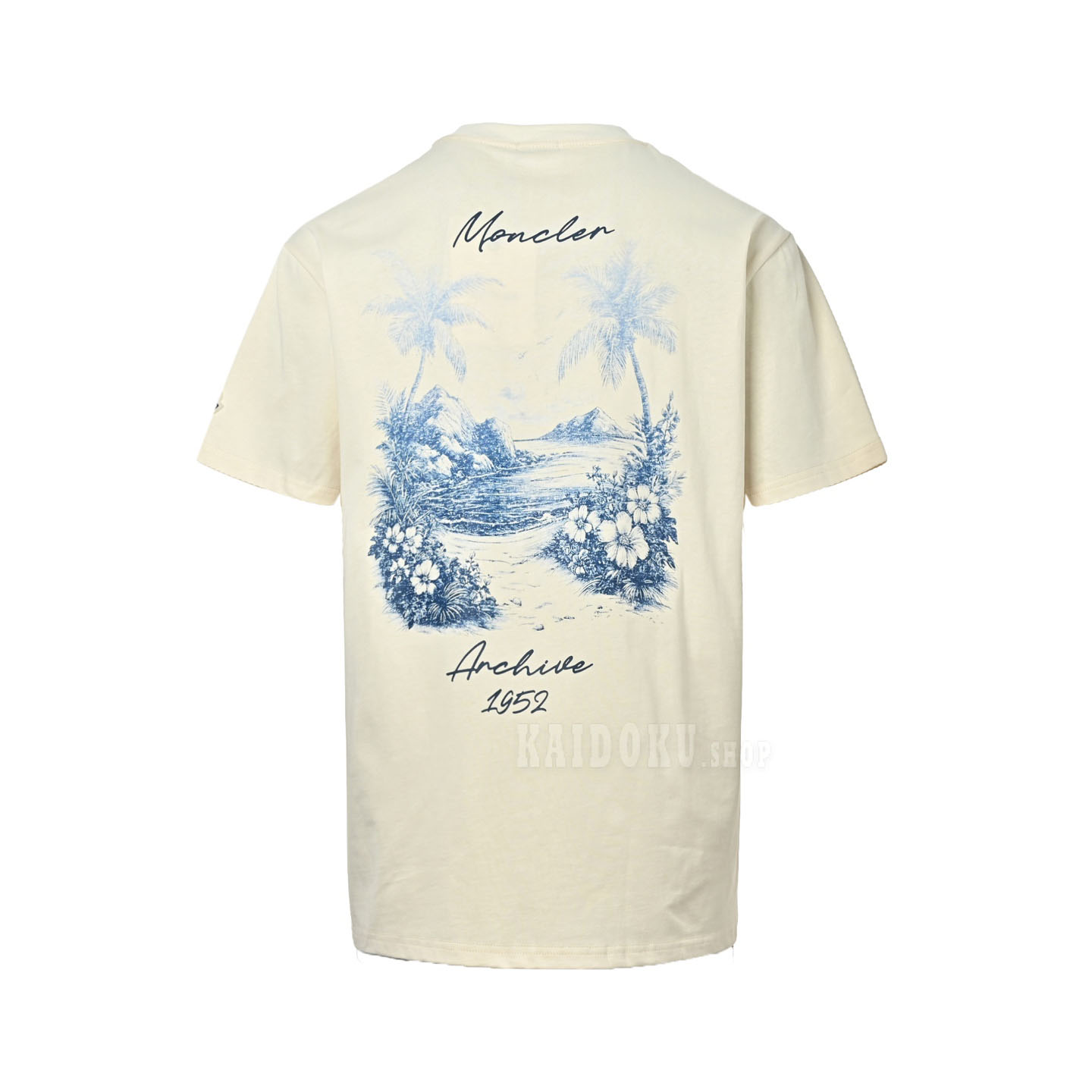 モンクレール MONCLER ココナッツグローブコーストプリント半袖 Tシャツ メンズ
