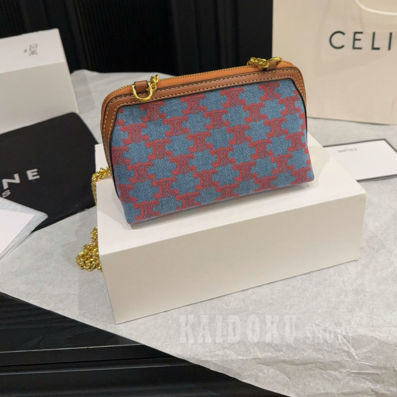 セリーヌ CELINE チェーン付きクラッチバッグ ショルダーバッグ レディース