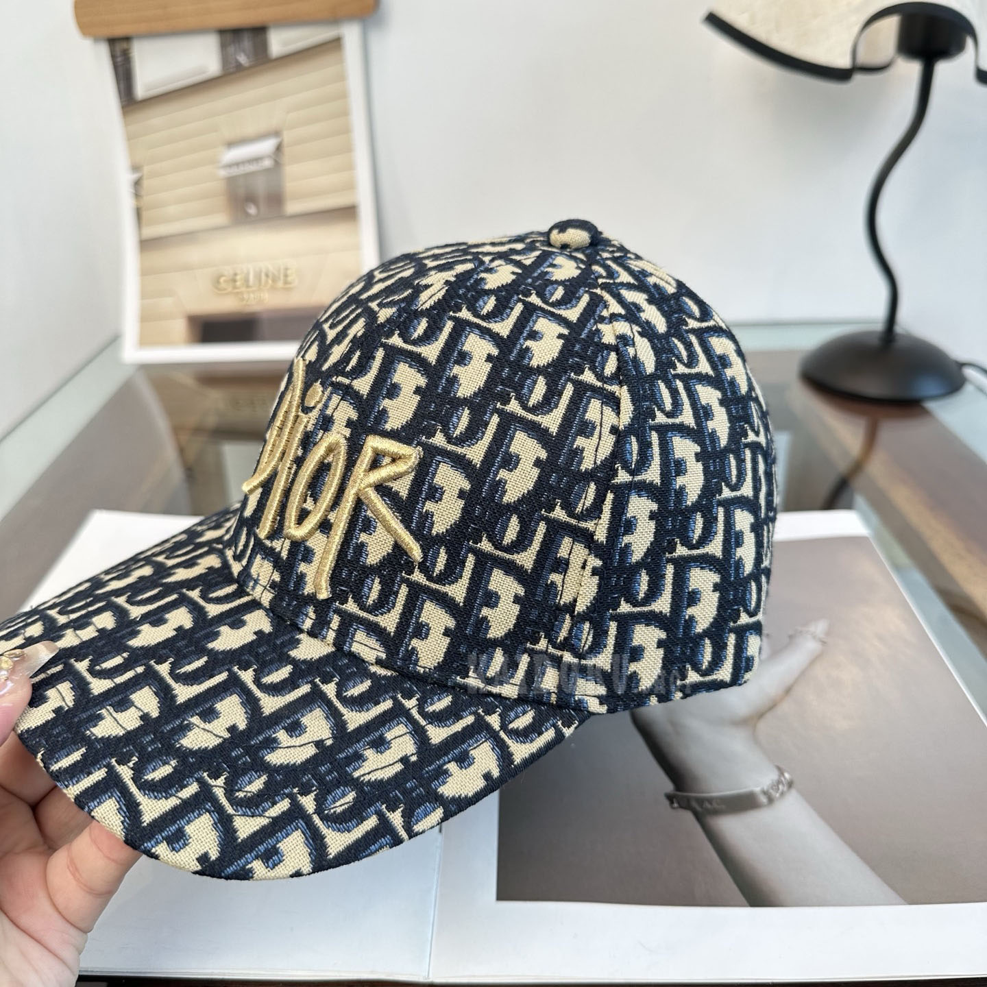 ディオール dior 野球帽子 4色 刺繍ロゴ メンズ＆レディース