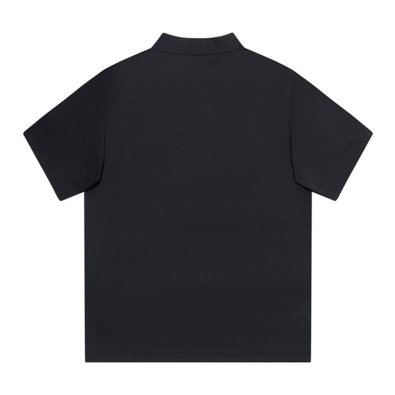 ロエベ LOEWE 新作 ハーフジップ   カジュアル 半袖 Tシャツ メンズ