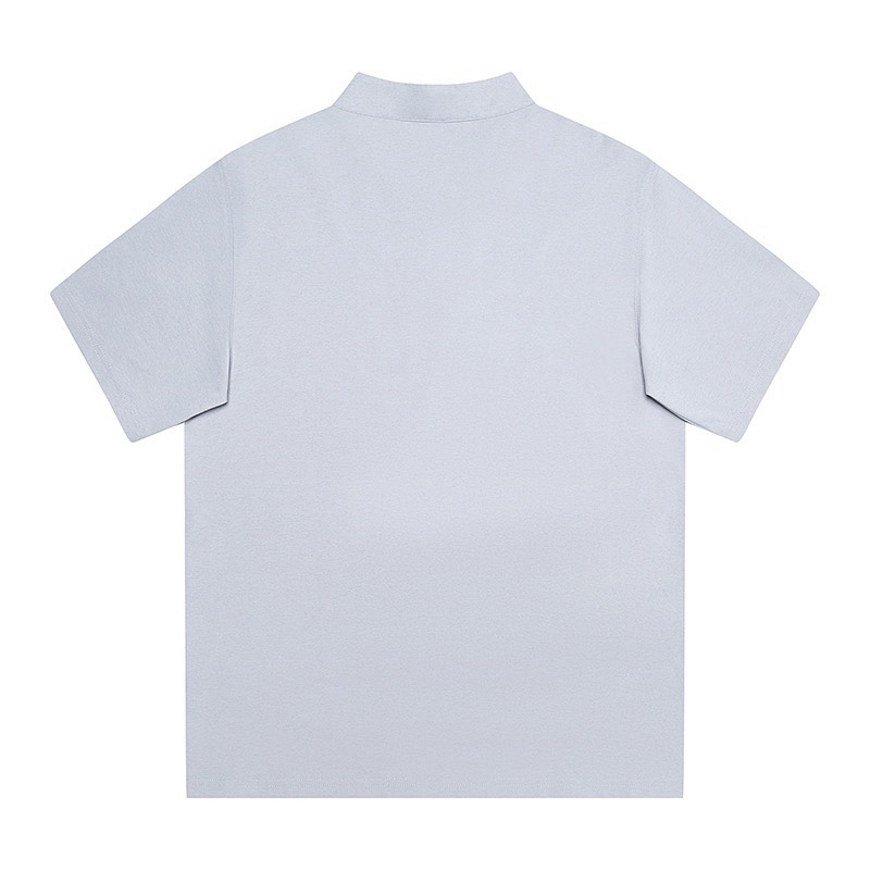 ロエベ LOEWE 新作 ハーフジップ   カジュアル 半袖 Tシャツ メンズ
