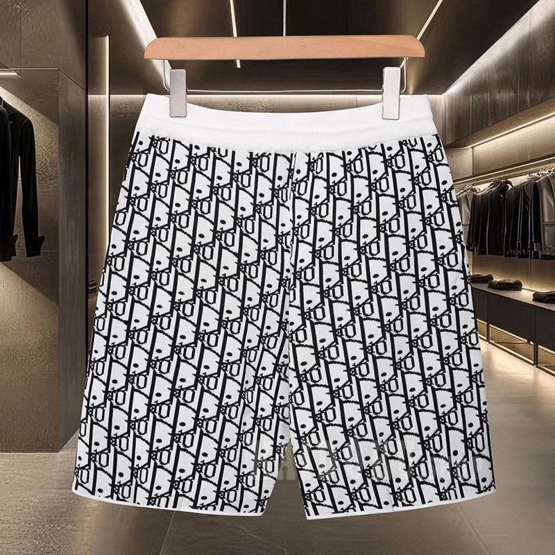 Christian Dior ロゴパターンショートパンツ ディオール Dior ショートパンツ メンズ 夏 2色選択可