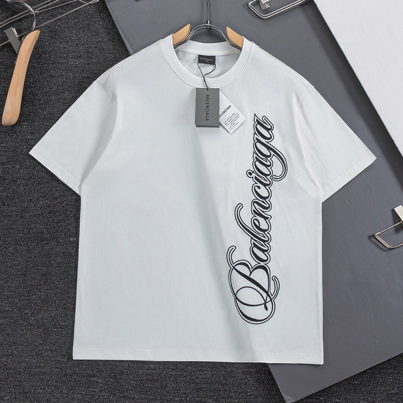 バレンシアガ BALENCIAGA 2026 半袖 Tシャツ ミディアムフィット Tシャツ メンズ