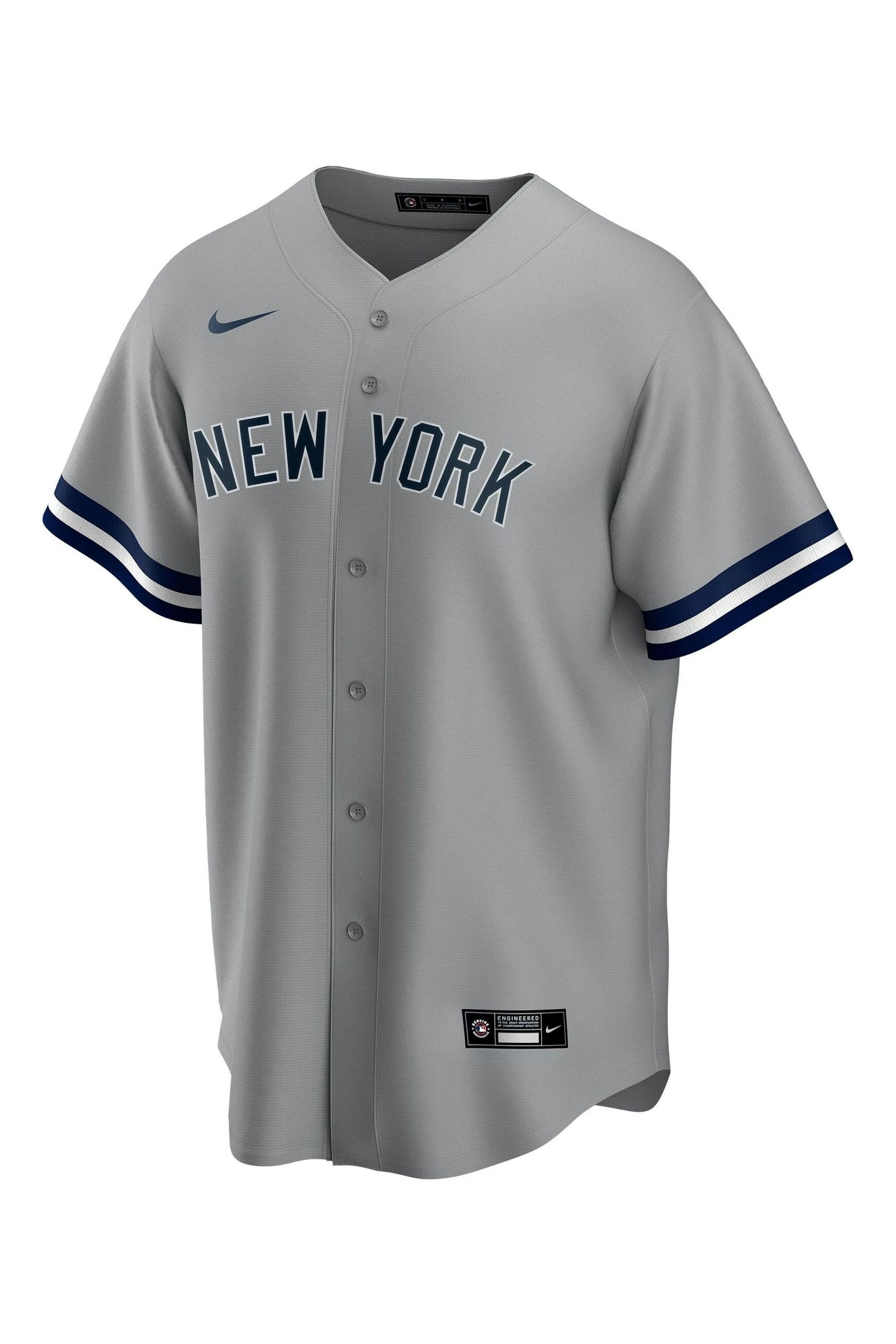 MLB ニューヨーク ヤンキース 公式レプリカ ナイキ/Nike グレー