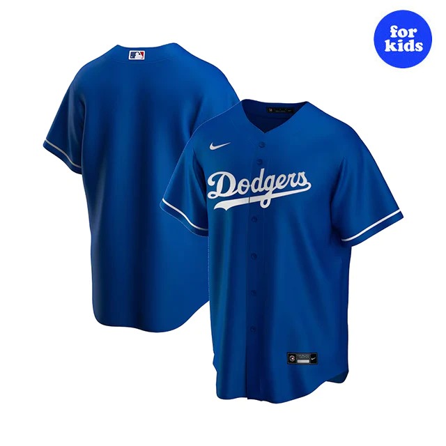 MLB ドジャース ユニフォーム レプリカ ナイキ 子供用 ブルー