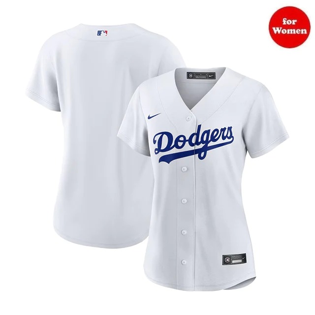 MLB ロサンゼルス・ドジャース ユニフォーム レプリカ ナイキ レディース ホーム Blank