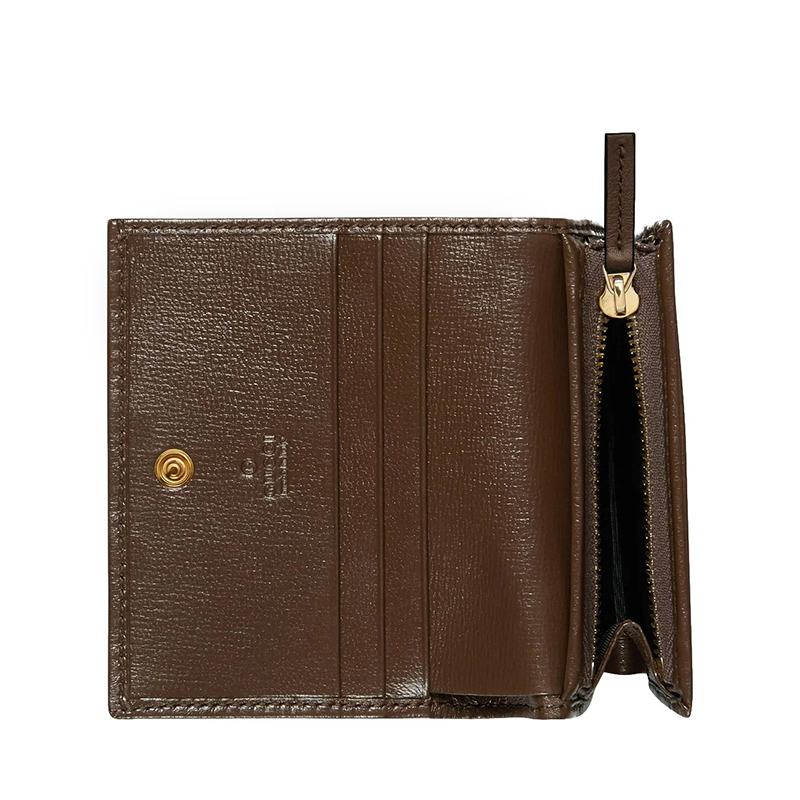 〔グッチ ホースビット 1955〕カードケース ウォレット（コイン＆紙幣入れ付き） 財布 レディース