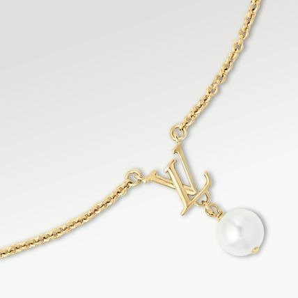 ルイヴィトン【Louis Vuitton】ネックレス さりげないパールが上品に演出 レディース