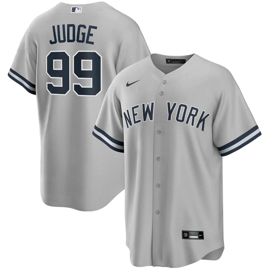MLB アーロン・ジャッジ ヤンキース ユニフォーム リミテッド グレーナイキ/Nike #99