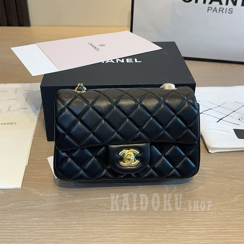 シャネル ミニマトラッセ フラップバッグ 20cm チェーンバッグ ショルダーバッグ レディース