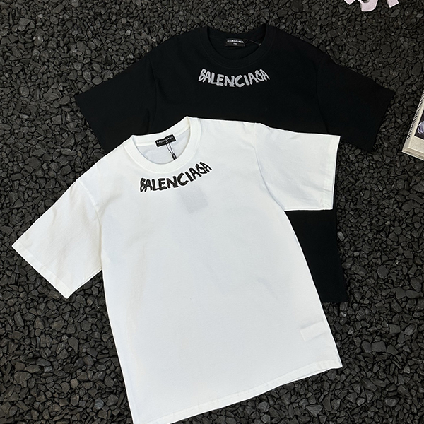 バレンシアガ Balenciaga 半袖 Tシャツ 2色 メンズ＆レディース