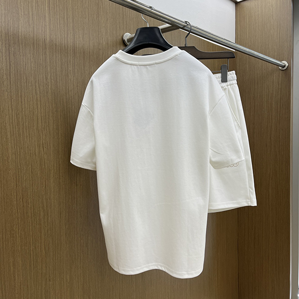 ロエベ (LOEWE) コットン 半袖 Tシャツ ショートパンツ 2点セット セットアップ メンズ