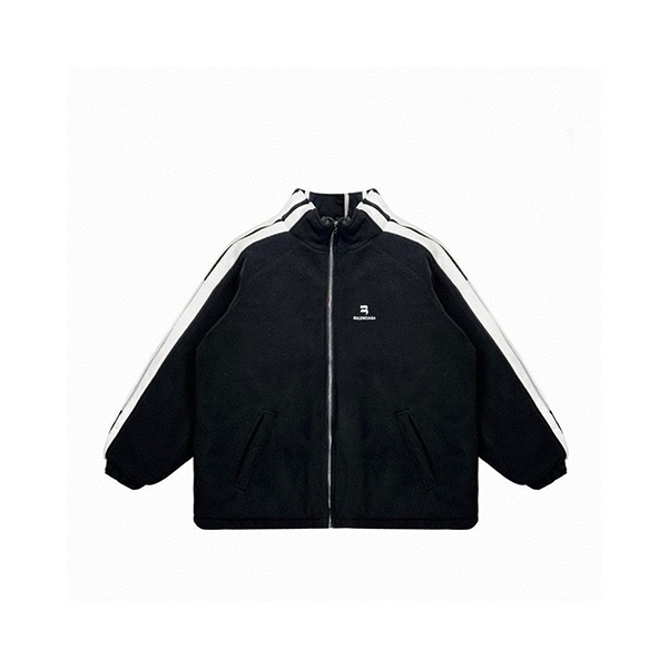 バレンシアガ（BALENCIAGA）厚手 もこもこ ジャケット 暖かい コートアウター レディース メンズ