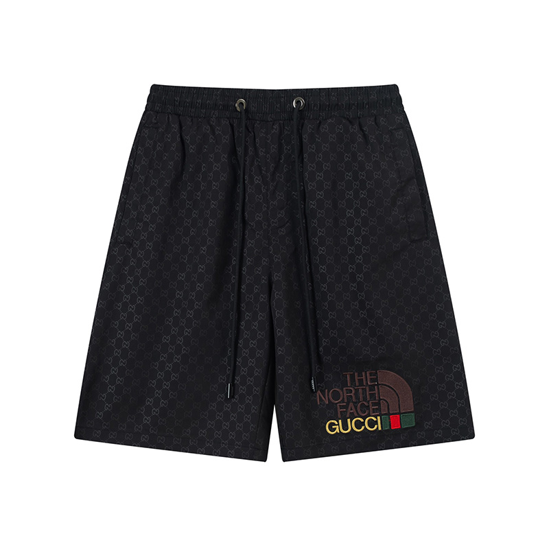 GUCCI グッチ＆THE NORTH FACE ザノースフェイス  ショートパンツ メンズ 夏 2色選択可