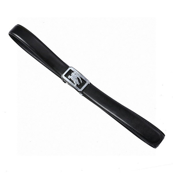 Burberry バーバリー 牛革 ベルト 35MM 穴なし オートロック式 サイズ調整可能 メンズ