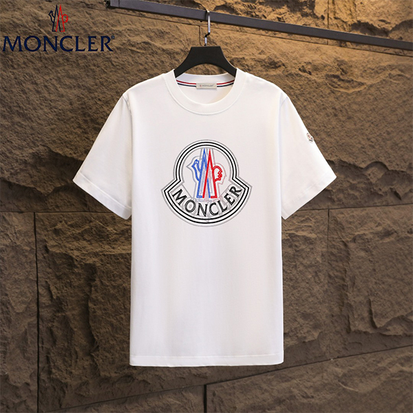 モンクレール（MONCLER） 夏 2025 新作 半袖 Tシャツ クルーネックメンズ &レディース