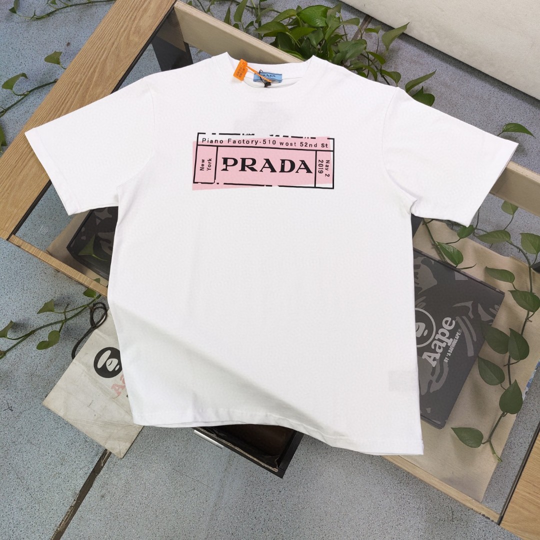 プラダ Tシャツ メンズ レディース 通勤 カジュアル対応 – KAIDOKU