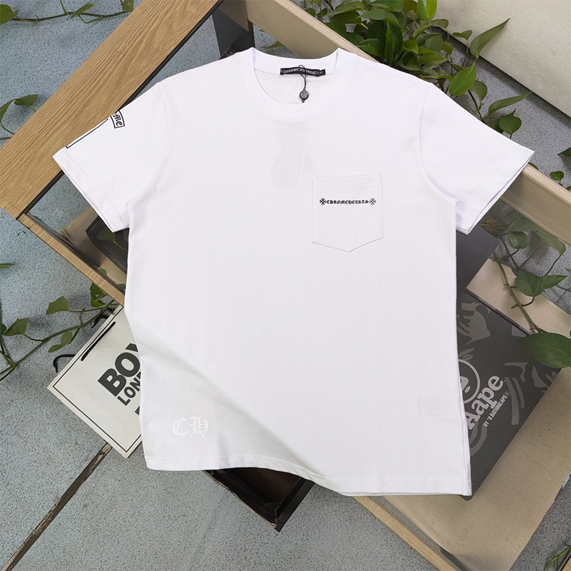クロムハーツ Chrome Hearts  2色 Tシャツ 半袖 メンズ＆レディース