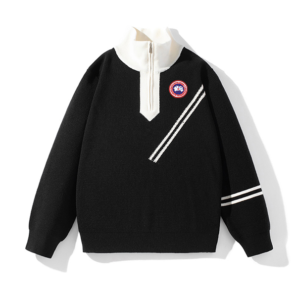 カナダグース（CANADA GOOSE）立ち襟 カーディガン ニット セーター メンズ レディース男女兼用
