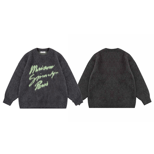 ジバンシィ(GIVENCHY) ニット セーター 起毛モヘア クルーネック 長袖 メンズ レディース