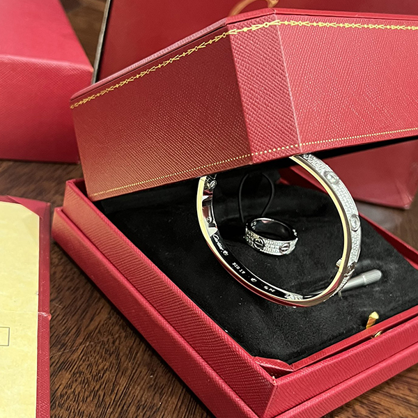 カルティエ Cartier 2点セット バングル & リング