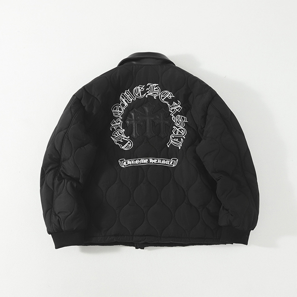クロムハーツ（Chrome Hearts） 中綿コート 冬 アウター ジャケットメンズ レディース