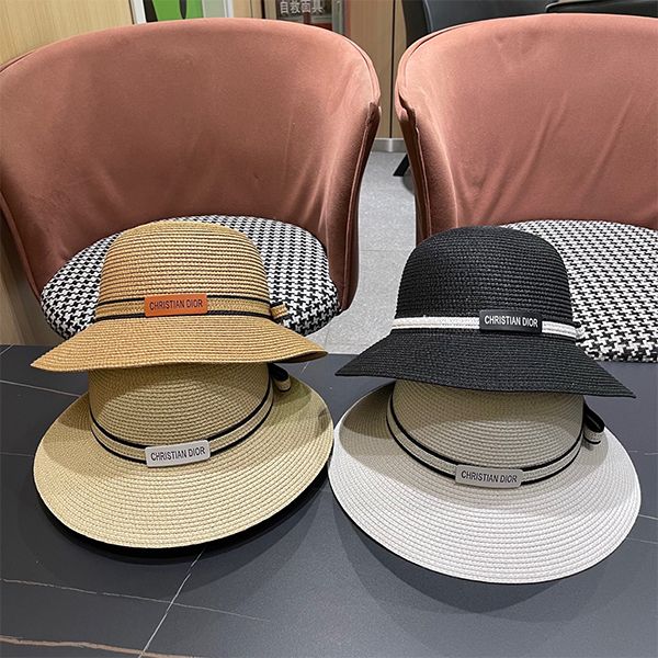 ディオール（DIOR） 春夏 帽子 韓国風 日よけ 旅行用 紫外線対策 日焼け対策 アウトドア メンズ＆レディース