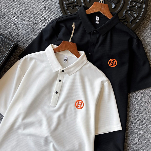 エルメス（HERMES）夏 新作 半袖 ポロシャツ Tシャツメンズ &レディース