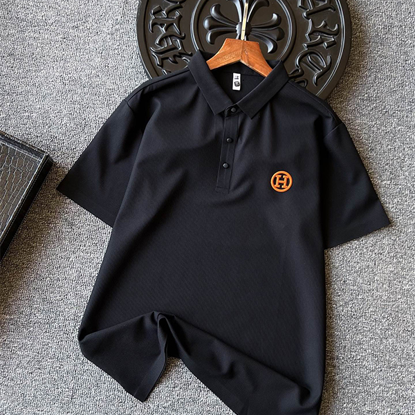 エルメス（HERMES）夏 新作 半袖 ポロシャツ Tシャツメンズ &レディース