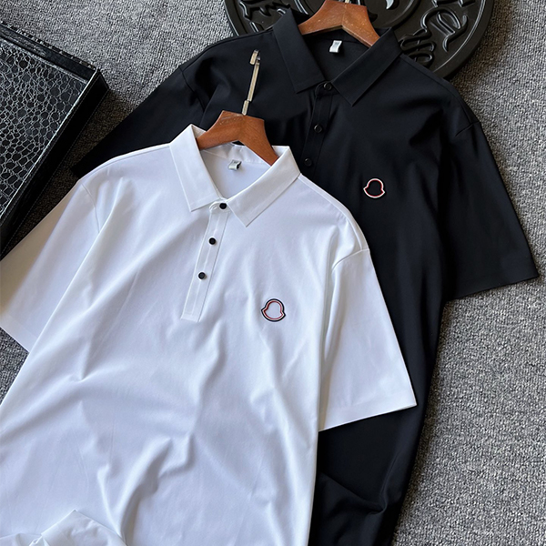 モンクレール（MONCLER）夏 新作 半袖 ポロシャツ Tシャツメンズ