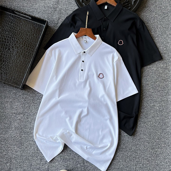 モンクレール（MONCLER）夏 新作 半袖 ポロシャツ Tシャツメンズ