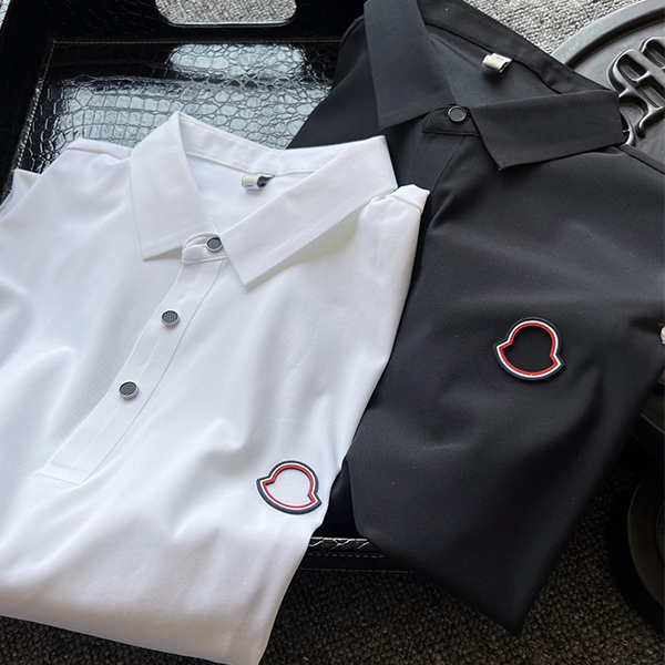 モンクレール（MONCLER）夏 新作 半袖 ポロシャツ Tシャツメンズ